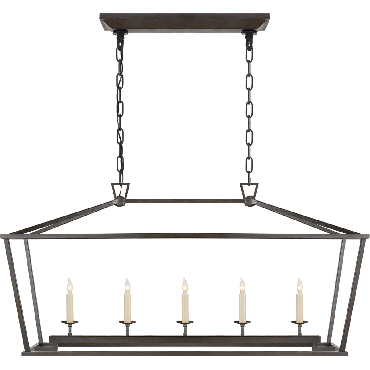 E. F. Chapman Darlana 5 Light - Linear Lantern Ceiling Light